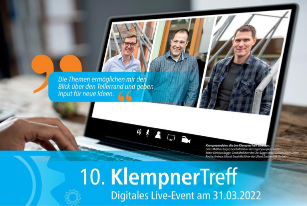 Agenda des 10. KlempnerTreff digital