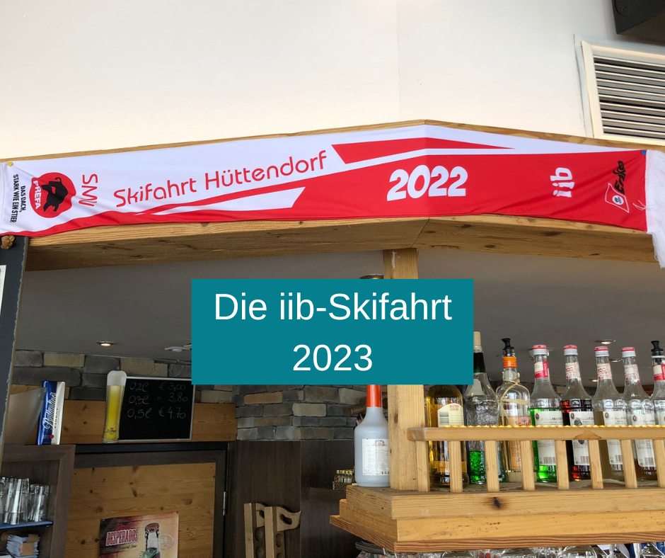 Die iib-Skifahrt 2023